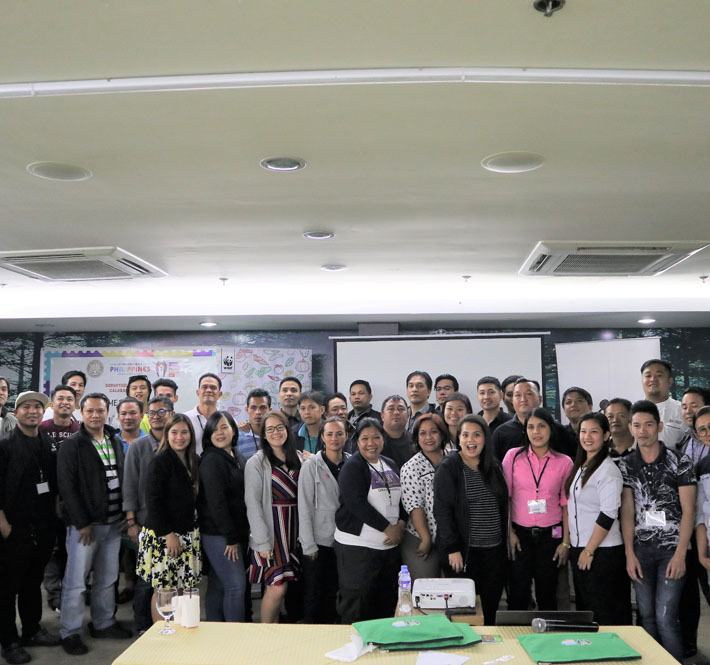 <h1>DOT Region IV-A Food Safety Training</h1>
<p> Last October 30, 2018, World Wide Fund for Nature (WWF) Philippines’ The Sustainable Diner: A Key Ingredient for Sustainable Tourism project was invited for a Food Waste Management,</p>
<p style="text-align: right;"><a href="https://archive.wwf.org.ph/what-we-do/food/thesustainablediner/dot-food-training/" target="_blank">Read More ></a></p>