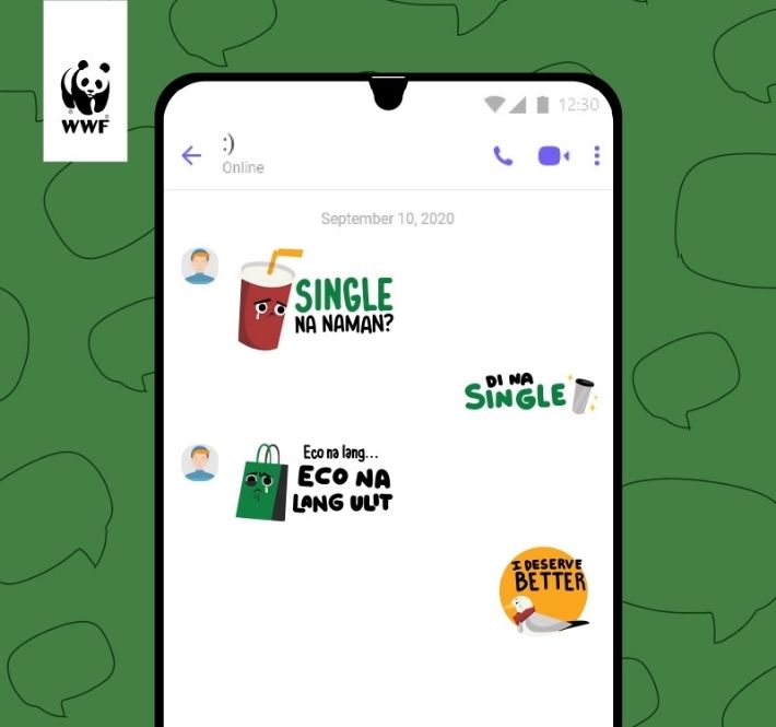<h1>WWF-PH launches limited edition sticker pack in partnership with Rakuten Viber</h1>
<p>World Wide Fund for Nature (WWF) Philippines has partnered with instant/p>
<p style="text-align: right;"><a href="https://archive.wwf.org.ph/resource-center/story-archives-2020/wwfph-viber-launch/" target="_blank" rel="noopener noreferrer">Read More ></a></p>