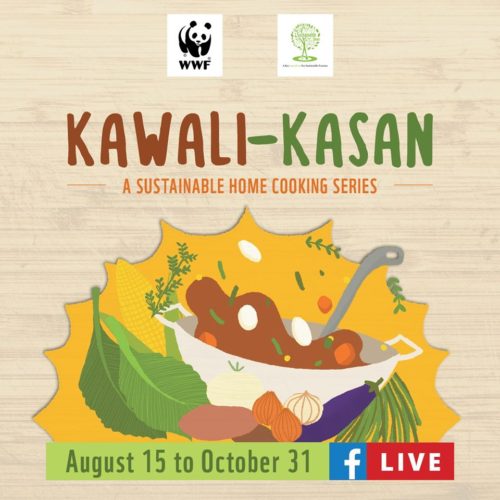 <h1>Kawali-Kasan</h1>
<p>A Sustainable Home Cooking Series</p>
<p style="text-align: right;"><a href="https://archive.wwf.org.ph/resource-center/story-archives-2020/kawali-kasan/"_blank" rel="noopener noreferrer">Read More ></a></p>