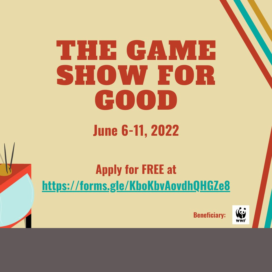 <h1>The Game Show for the Good by Marco Cuadrante</h1>
<p>Marco Cuadrante is currently a junior in BS Management Engineering with a Minor in Sustainability at Ateneo de Manila University. </p>
<p style="text-align: right;"><a href="https://archive.wwf.org.ph/game-show-for-the-good/" target="_blank" rel="noopener noreferrer">Read More ></a></p>